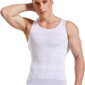 White Stylish Slim n Lift Tummy Tucker Vest