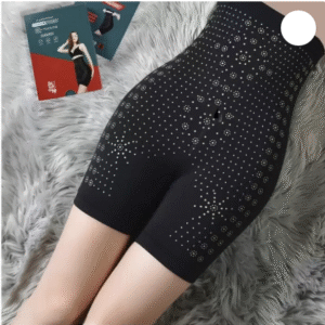 Women's Tummy Control Shapewear Thigh Slimmer Shorts High Waist Shaper(Dotted)