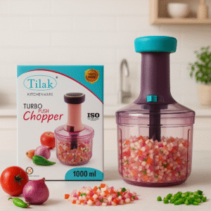 Z-Push Chopper – 3 Blade Manual  (1000 ml)